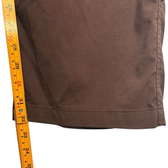 prAna Breathe Belted Hiking Convertible Cargo Pant Mens Large 32 Inseam Brown - Picture 13 of 13